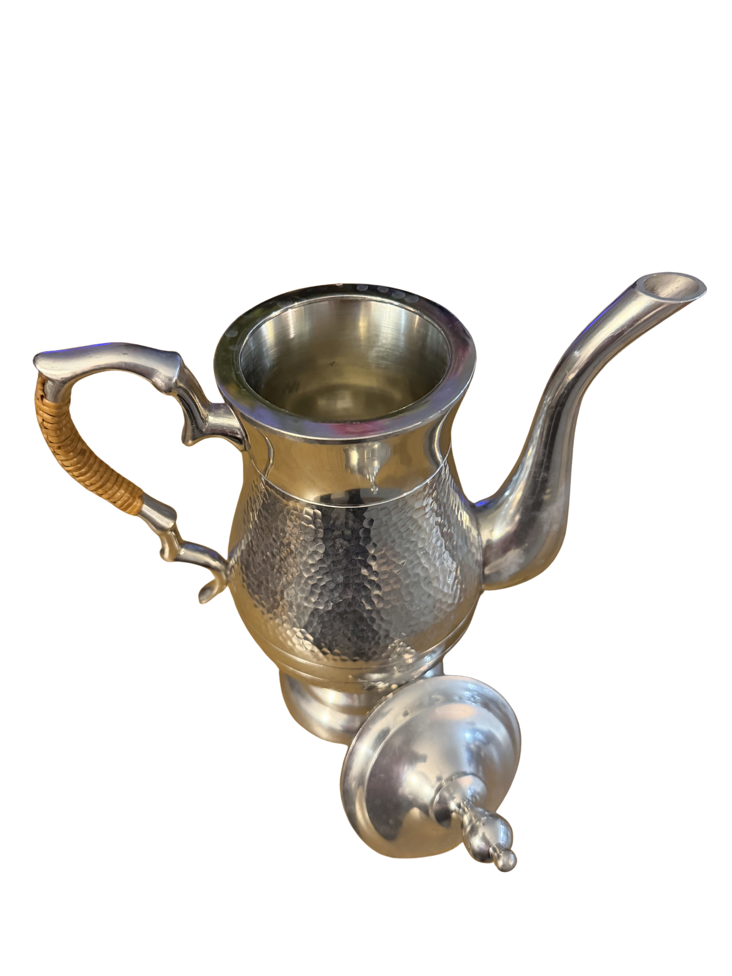 Vintage Hammered Pewter Tea Set by Pura – 3 Piece